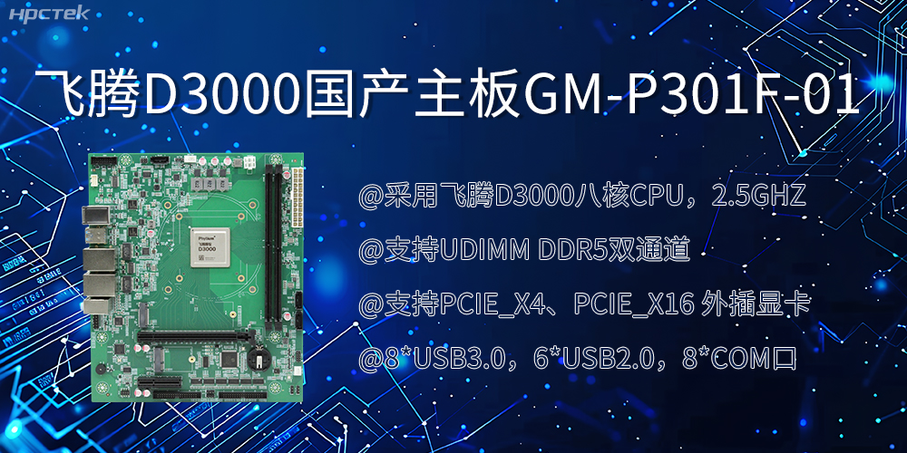 飛騰D3000國產主板|過硬的技術、強勁的性能(圖2)